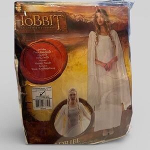 The Hobbit New Ladies Adult costume Unexpected Journey dress One size Headpiece
